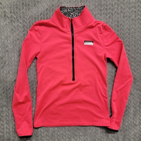 Victoria's Secret Pink Ultimate Hot Pink Pullover Long‎ Sleeve Shirt Size Small - Picture 1 of 9